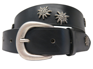 Ledergurt   Edelweiss Due 35mm  (11097P/14-35)